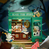 DIY Cabin Jigsaw Puzzle, 3D Three-dimensional Wooden Model House