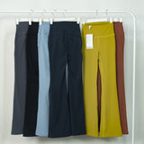 Female Bell-bottom Pants, High Waist, Tight Sports Yoga Trousers