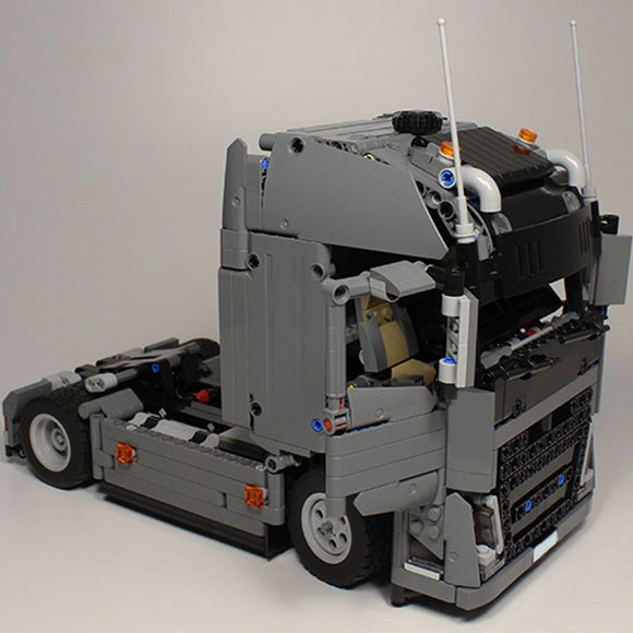 Truck Trailer, Building Block Model Toy