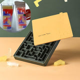 Labyrinth Silicone Ice Cube Tray – Creative Ice Mold for Bartending and Home Use