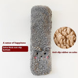 Winter Floor Socks, Velvet Thicken Warm Coral Velvet Cute Stockings, Japanese-style Home Footwear Non-slip Tights, New Year Gifts Winter Accessories