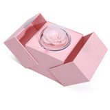 Creative Eternal Rose Box, Soap Flower Jewelry Ring Necklace Storage Case, Valentine's Surprise Gift