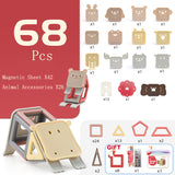 Magnetic Sheet Building Blocks, Children's Educational Toy