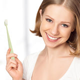 Ultra-fine Super Soft Bristle Deep Cleaning Brush, Oral Teeth Care Cleaning Travel Tool