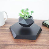 Floating Magnetic Levitating Flower Pot, Bonsai Air Plant Planter, Potted for Home Office Desk Decor Creative Gift