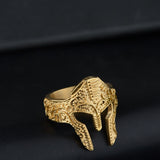 New Personality Warrior Mask Fashion Ring