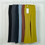 Female Bell-bottom Pants, High Waist, Tight Sports Yoga Trousers
