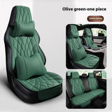 Universal Leather Car Seat Cover – Semi-surrounded Design for Vehicles