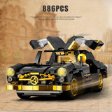 300SL Sports Car, Creative Technology Building Blocks Model Toy