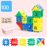Kids Building Blocks House Set – Large Particle Puzzle Assembly Learning Toy