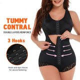 Women's Belly Contraction Bodybuilding Breasted Corset, Jumpsuit