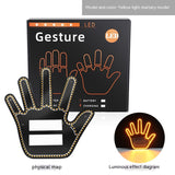 Car Gesture Finger Lights, Vehicles' Multifunction Prompt Warning, Decorative Gadgets