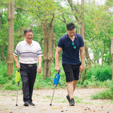 Folding Cane Sticks for the Elderly, Non-slip Sit On Stools