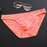 Triangle Cotton Underwear, Summer Colorful, Men's Panties