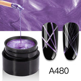 Nail Art, Metal Brushed Nail Glue