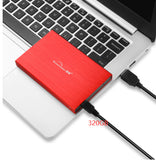 External Hard Drive USB 3.0 2.5-Inch Portable HDD – Metal ABS Device for Windows, Mac, Linux
