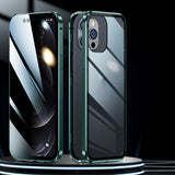 Double-sided Magnetic Glass Phone Case with Full Protection
