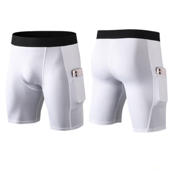 Men's Pro Tight Gym Shorts with Pockets