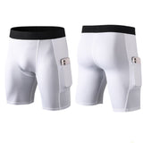 Men's Pro Tight Gym Shorts with Pockets