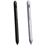 Gravity Induction Press Metal, Ballpoint Four-in-one Pen (Pack of 2)