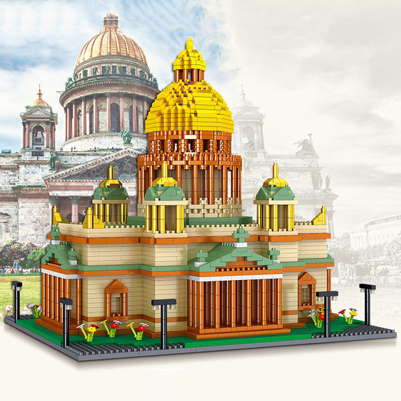 Self-assembled Toy Model of Building Blocks