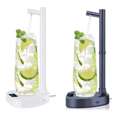 Added Extension Tube Water Dispenser, Automatic Desktop Rechargeable, Water Bottle Filler with Stand