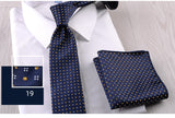 Business Formal Wear, Casual Tie + Pocket Square Combination