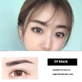 4-Fork Eyebrow Pencil – Long-lasting Waterproof Microblading Effect Brow Pen