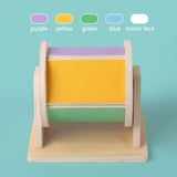 Montessori Sensory Textile Drum with Mirror – Voice Recognition and Auditory Training Toy