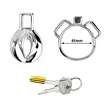 Stainless Steel Chastity Lock, Men's Anti-escape Catheter Device