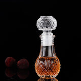 Mini Glass Empty Wine Bottle