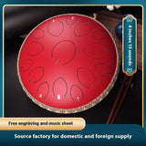 14-inches 15-tone Hollow Drum, Percussion Musical Instrument