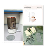 Eye Shadow Cleaning Tool, Portable Electric Makeup Brush Cleaner Machine with USB Charging Automatic Cosmetic Brush for Women