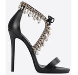 Stiletto Heel Rhinestone, Simple Women's Shoes