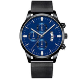 Business Luxury Gifts for Men, Mesh Band Quartz Watch