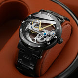 Fashion Double-sided Hollow Movement, Automatic Mechanical Watch