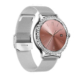 Bluetooth Calling, Women's Diamond Smart Watch