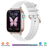 Smartwatch with Pedometer, Heart Rate Monitor, Bluetooth Calling, and 1.69" Touch Display Smart Bracelet
