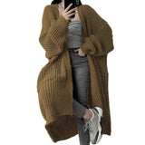 Style Icon, Loose Thick Knitted Coat for Women