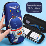 Three-dimensional Pencil Case, Primary School Kindergarten Cartoon Large Capacity Pencil Box