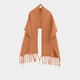 Solid Color Warm Shawl – Polyester Fabric Neck Wrap
