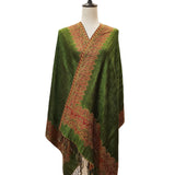 Classic Cashmere-like Jacquard Paisley Tassel Scarf