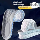 Sports Shock-absorbing Insoles with High Elastic Arch Support for Running and Military Training