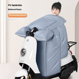 Rain-proof, Fleece-lined Thickened Waterproof Winter Windshield