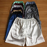 Artificial Silk Beach Shorts, Ice Silk Home Pants, Traditional Kachchha (Pack of 2)