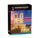 Small Particle Building Blocks, Assembled Educational Toys