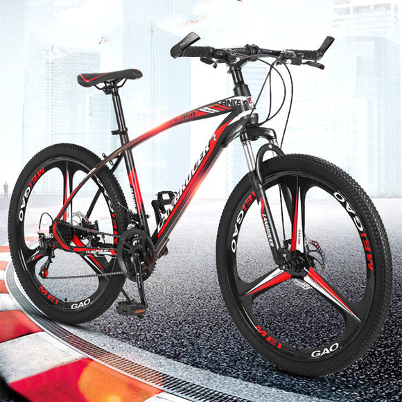 Shock Absorbing Bike, Outdoor Riding Variable Speed, Cross-country Bicycle