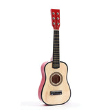 21 inches Hawaiian Children's Colored Small Guitar, Steel Wire 6 String Wooden Enlightenment AIDS Toy