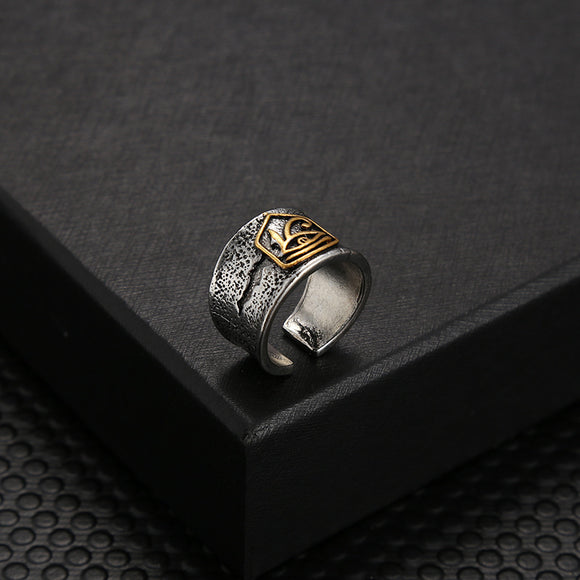 Simple Men's Personality Vintage Ring Jewelry