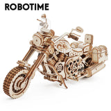 Robotime Rokr Cruiser Motorcycle, DIY Wooden Model LK504